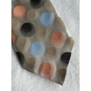 Serica	Multi Medallion Woven Jacquard	100% Silk	Tie Necktie	Made in Italy